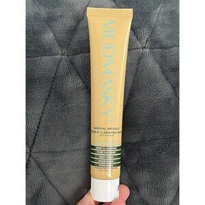 Mudmasky Mineral-Infused Double Cleansing Mask 2.5 oz ~ NEW Sealed